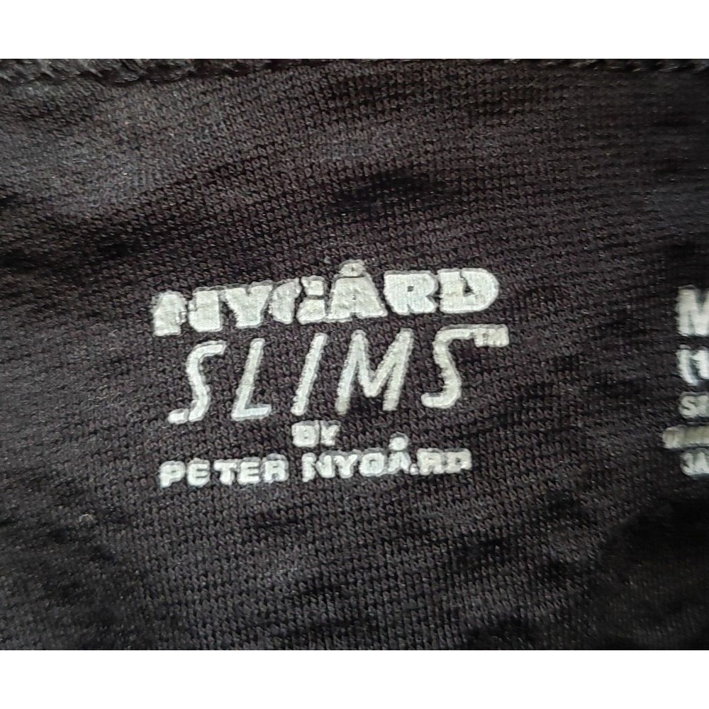 NYGARD SLIMS Womens Flocked Snakeskin Print Straight Leg Stretch Pant Sz Medium - Picture 4 of 8